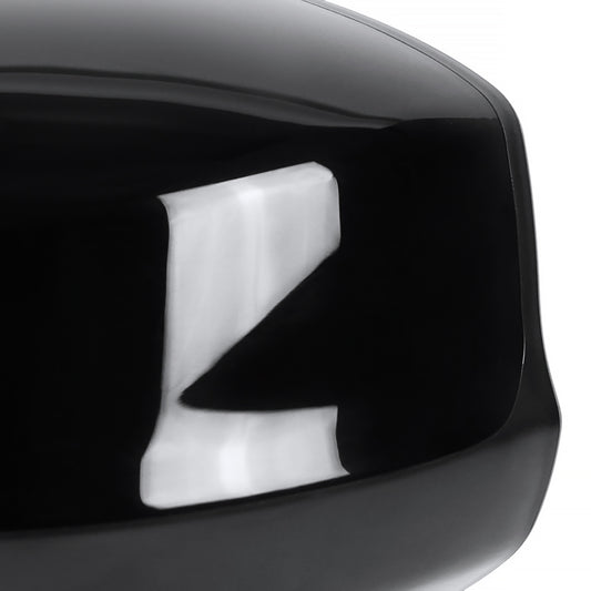 2012-2015 Honda Civic Glossy Black 3-Pin Power Adjustable Side Mirror - Driver Side Only