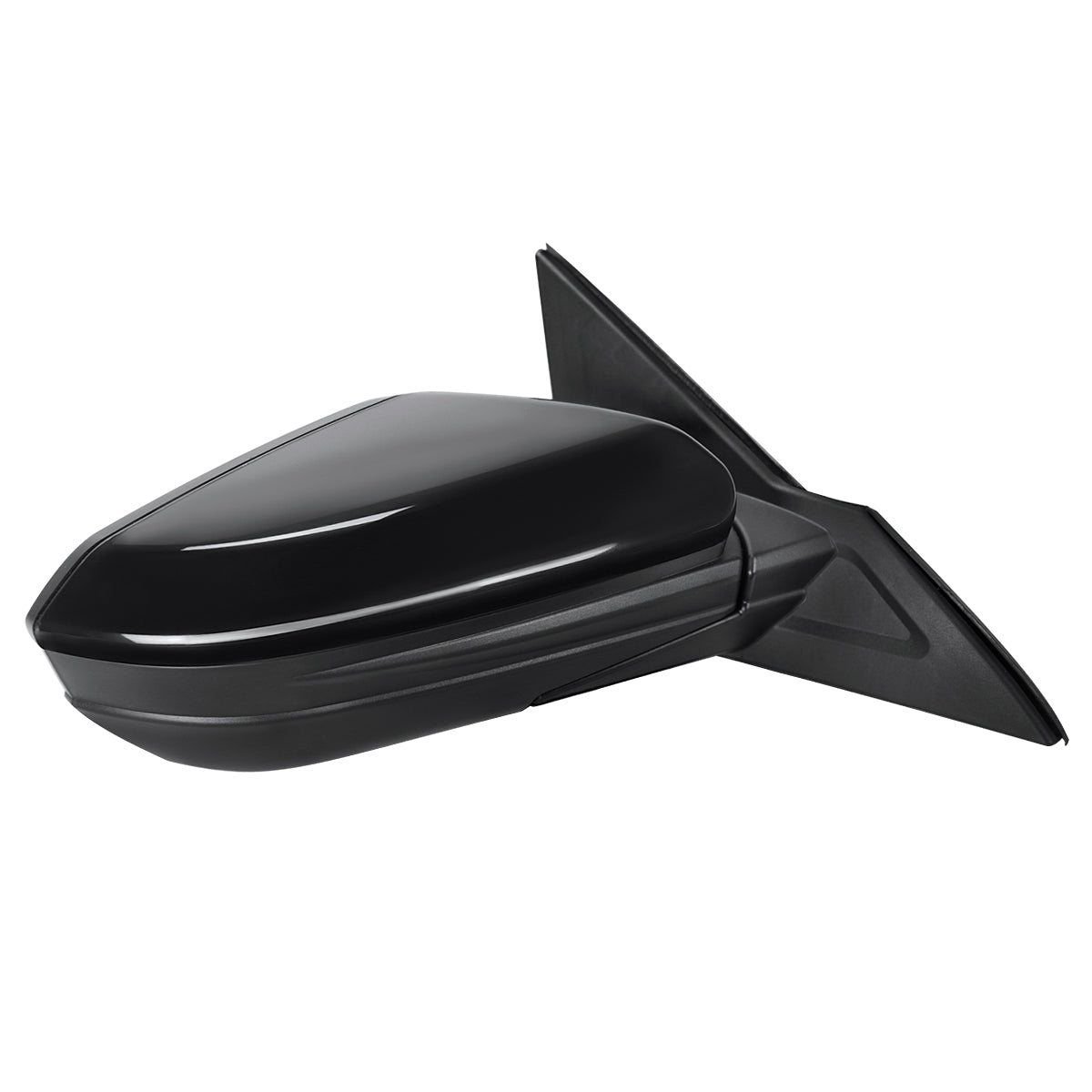 2016-2020 Honda Civic Passenger/Right 3-Pin Glossy Black Power Adjustable Side Mirror