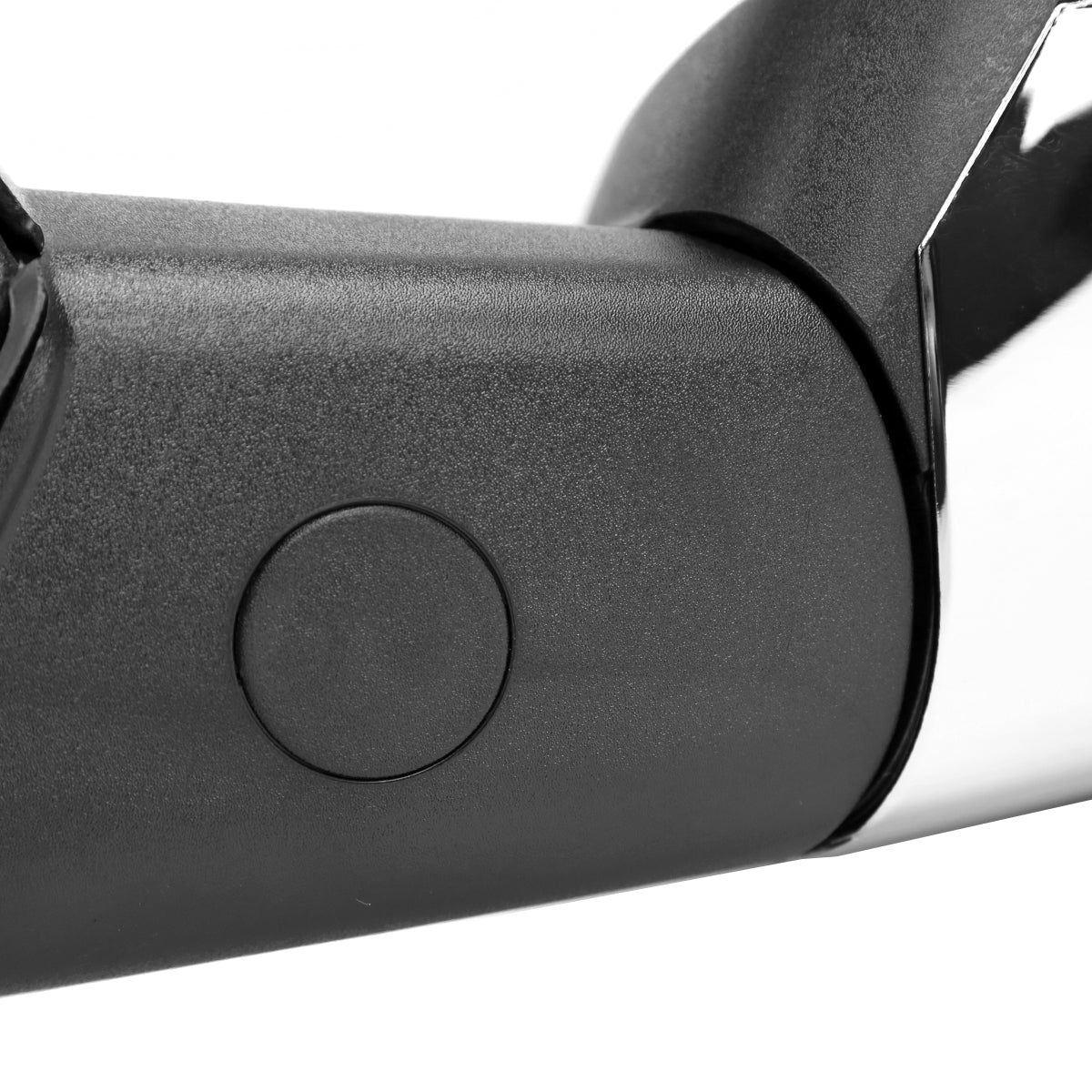 2013-2019 Dodge RAM Chrome Power Adjustable, Heated Side Mirror w/ LED Turn Signal & Puddle Light - Passenger Side Only