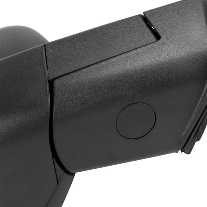 2013-2019 Dodge RAM Black Power Adjustable & Heated Side Mirror w/ LED Turn Signal & Puddle Light - Passenger Side Only