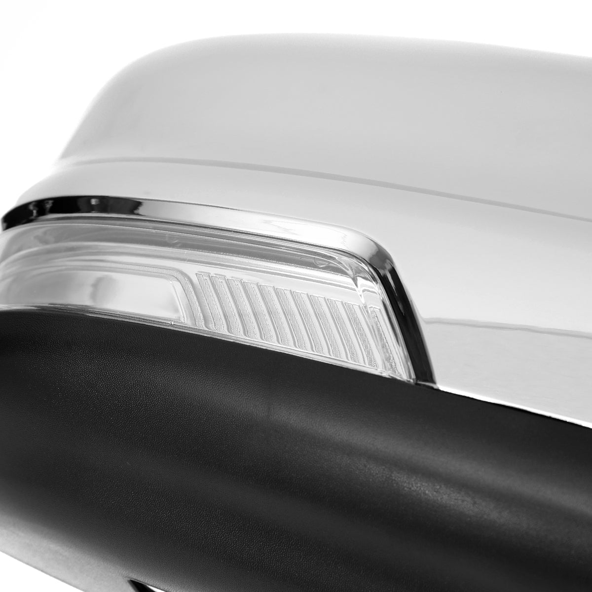 2019-2024 Dodge RAM 1500 Chrome Power Adjustable, Auto-Fold, BSD & Heated Side Mirror w/ LED Puddle and Turn Signal Light - Passenger Side Only