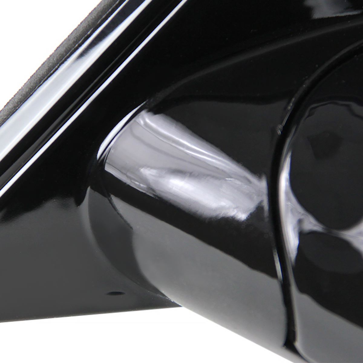 1994-1998 Chevrolet Blazer/ Isuzu Hombre/ GMC Jimmy/Sonoma Glossy Black Manual Adjustable Side Mirror - Driver Side Only