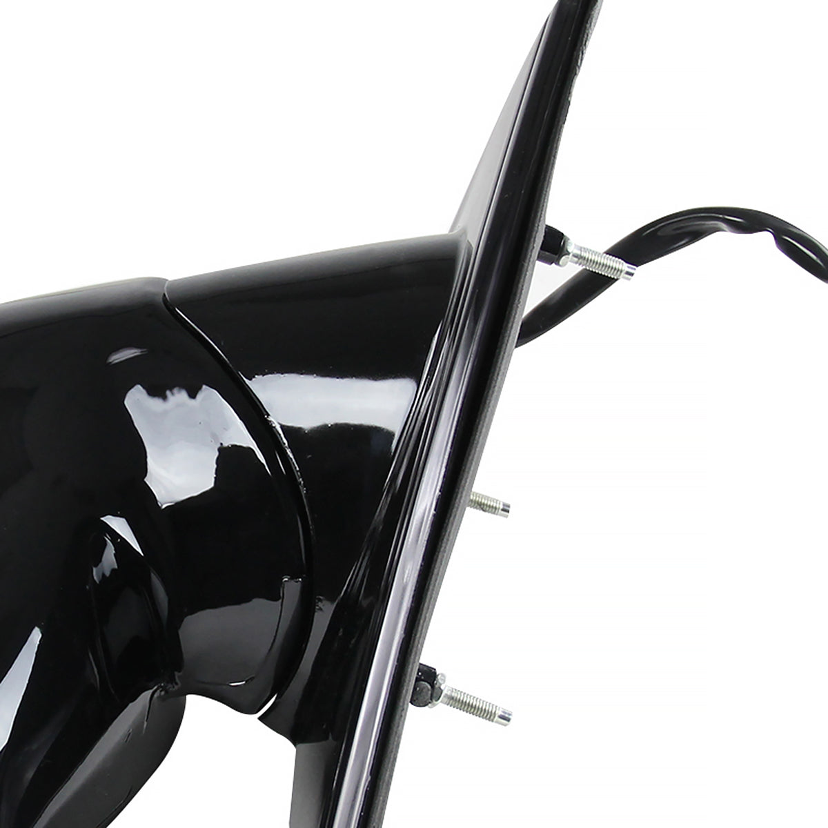 1994-1998 Chevrolet Blazer/ Isuzu Hombre/ GMC Jimmy/Sonoma Glossy Black Manual Adjustable Side Mirror - Driver Side Only