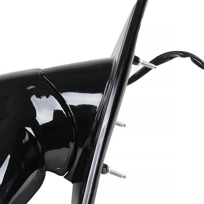 1994-1998 Chevrolet Blazer/ Isuzu Hombre/ GMC Jimmy/Sonoma Glossy Black Manual Adjustable Side Mirror - Driver Side Only