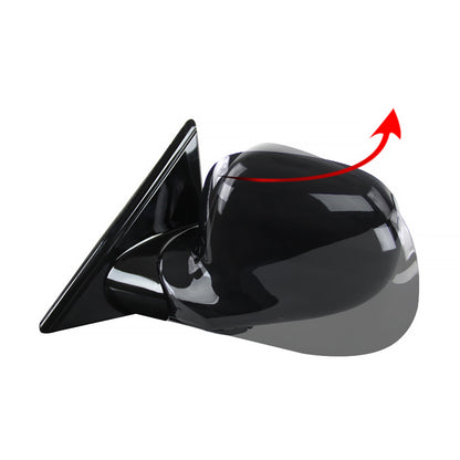 1994-1998 Chevrolet Blazer/ Isuzu Hombre/ GMC Jimmy/Sonoma Glossy Black Manual Adjustable Side Mirror - Driver Side Only