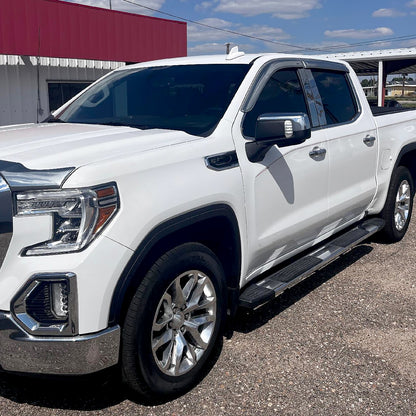 2019-2024 GMC Sierra 1500 Chrome Power Adjustable, Auto-Fold, BSD & Heated Side Mirror w/ LED Puddle and Turn Signal Light - Driver Side Only