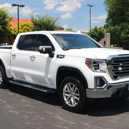 2019-2024 GMC Sierra 1500 Chrome Power Adjustable, Auto-Fold, BSD & Heated Side Mirror w/ LED Puddle and Turn Signal Light - Passenger Side Only