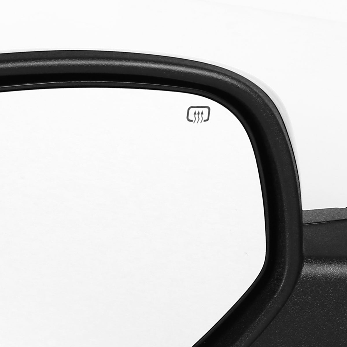 2007-2014 Chevrolet Silverado/Suburban/Avalanche/Tahoe GMC Sierra Glossy Black Power Adjustable & Heated Side Mirror w/ LED Turn Arrow Signal & Puddle Light - Driver Side Only