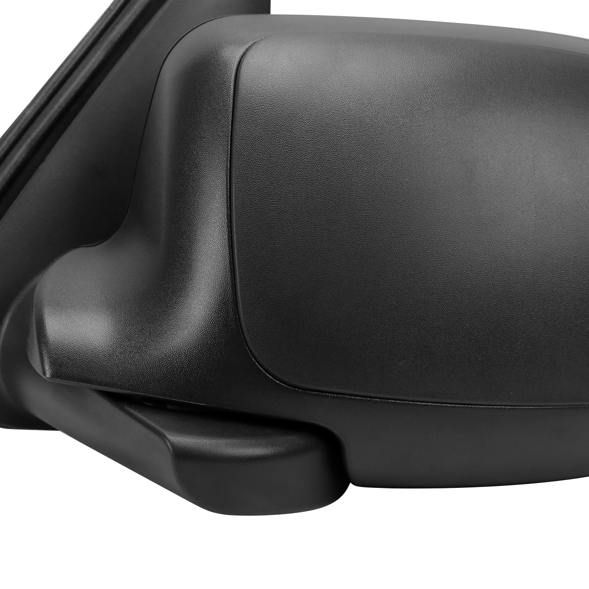 1999-2002 Chevrolet Silverado/Tahoe/Suburban GMC Sierra/Yukon Manually Adjustable Matte Black Left/Driver Side Mirror