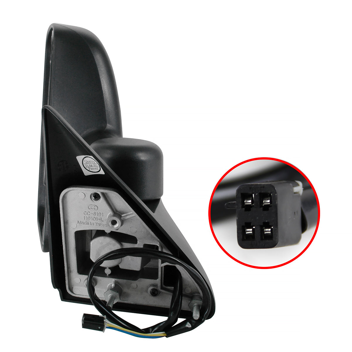 1988-2002 Chevrolet C/K C3500/Tahoe GMC Yukon/Suburban Power Adjustable & Manual Extendable Towing Mirrors