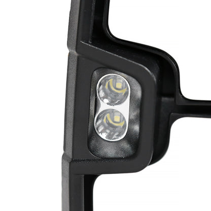 1988-2000 Chevrolet C/K Tahoe GMC Yukon/Suburban Power Adjustable, Heated, & Manual Extendable Towing Mirrors w/ LED Amber Smoked Turn Signal & Clearance Lights