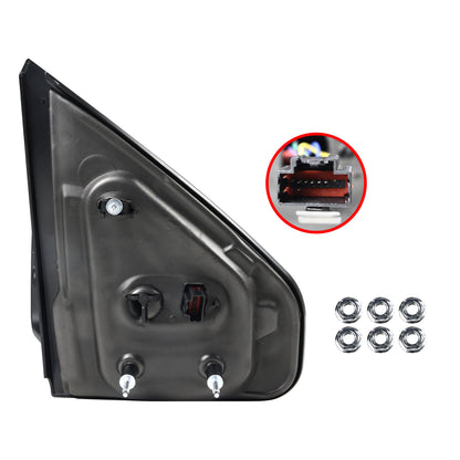 2004-2006 Ford F-150 Power Adjustable, Heated, & Manual Extendable Towing Mirrors w/ Smoked Lens LED Turn Signal Lights
