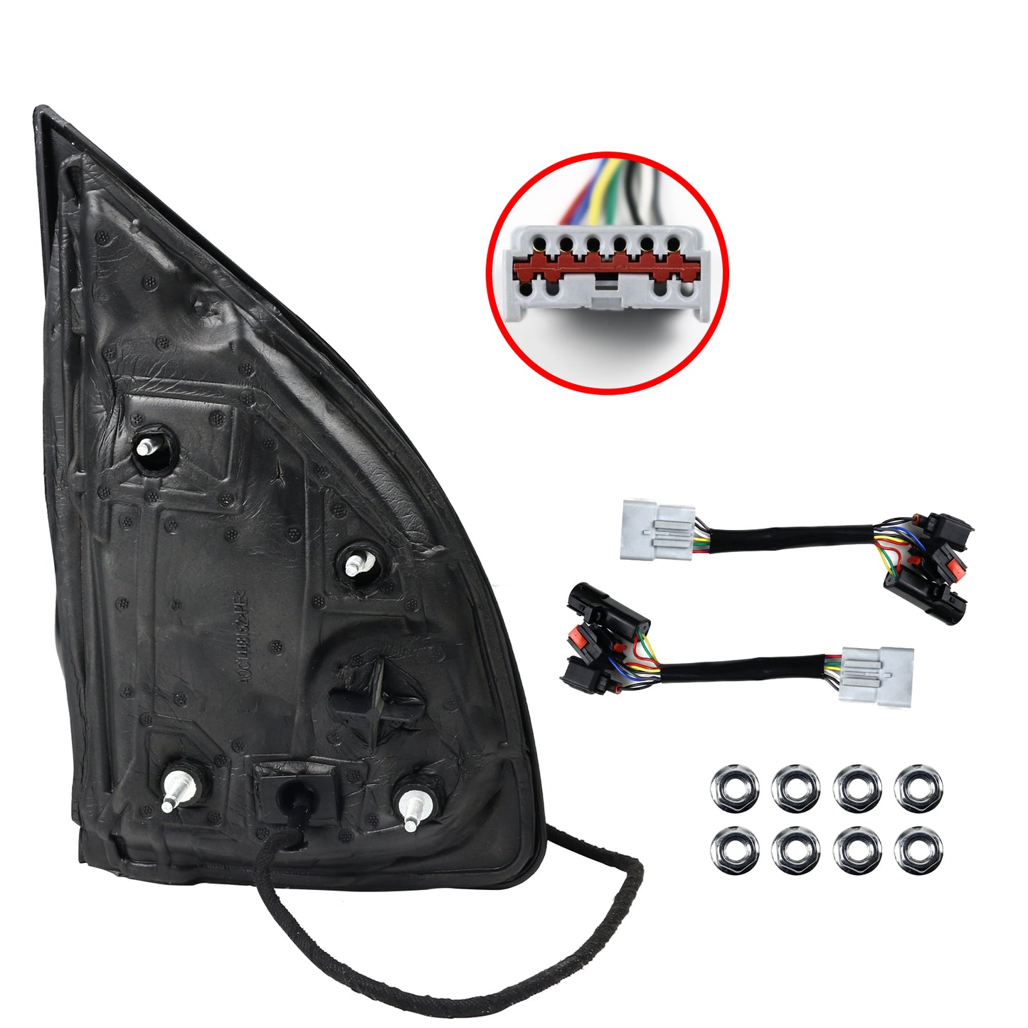 1999-2016 Ford F-250/F-350/F-450 Power Adjustable, Heated, & Manual Extendable Towing Mirrors w/ Smoked Lens LED Turn Signal & Clearance Lights