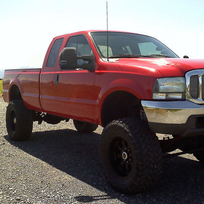1999-2016 Ford F-250/F-350/F-450 Power Adjustable, Heated, & Manual Extendable Towing Mirrors w/ Smoked Lens LED Turn Signal & Clearance Lights