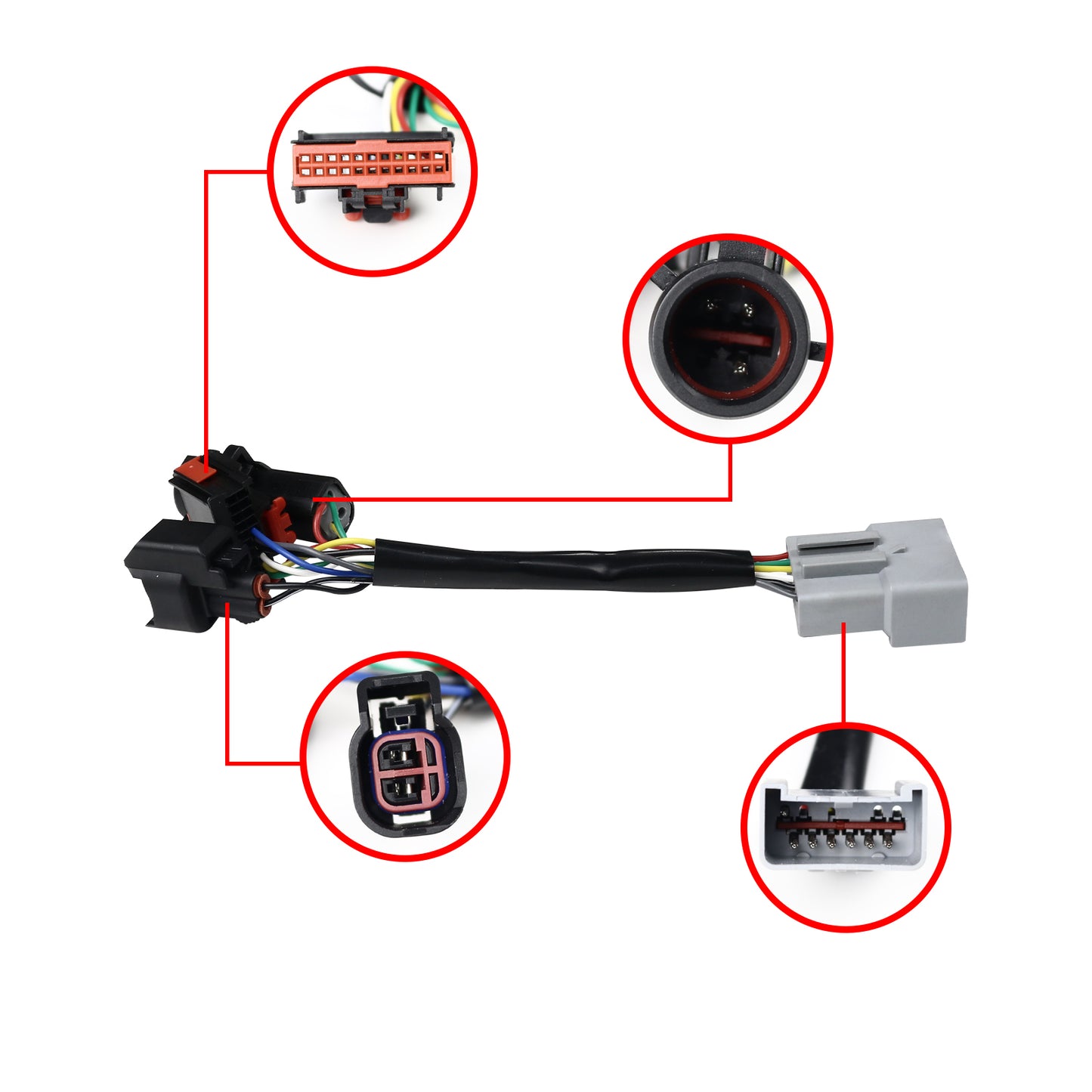 1999-2016 Ford F-250/F-350/F-450 Power Adjustable, Heated, & Manual Extendable Towing Mirrors w/ Clear Lens LED Turn Signal & Clearance Lights
