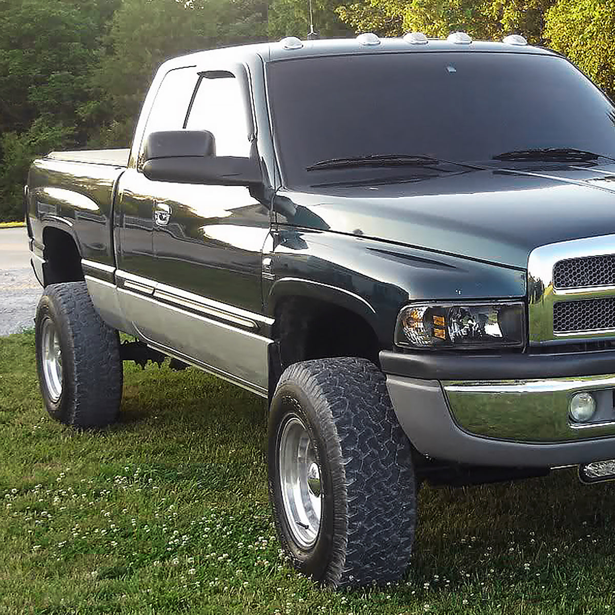 1994-2002 Dodge RAM Manual Adjustable, Foldable, & Extendable Towing Mirrors