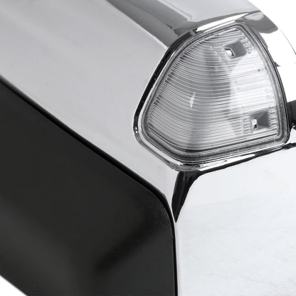 1998-2001 Dodge RAM 1500/1998-2002 RAM 2500/3500 Chrome Power Heated Towing Mirrors With Clear Lens LED Turn Signal