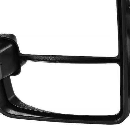 2007-2014 Chevrolet Silverado/Suburban/Avalanche/Tahoe GMC Sierra/Yukon/Yukon XL Power Heated Towing Mirrors w/ Smoked Lens LED Turn Signal & Clearance Lights