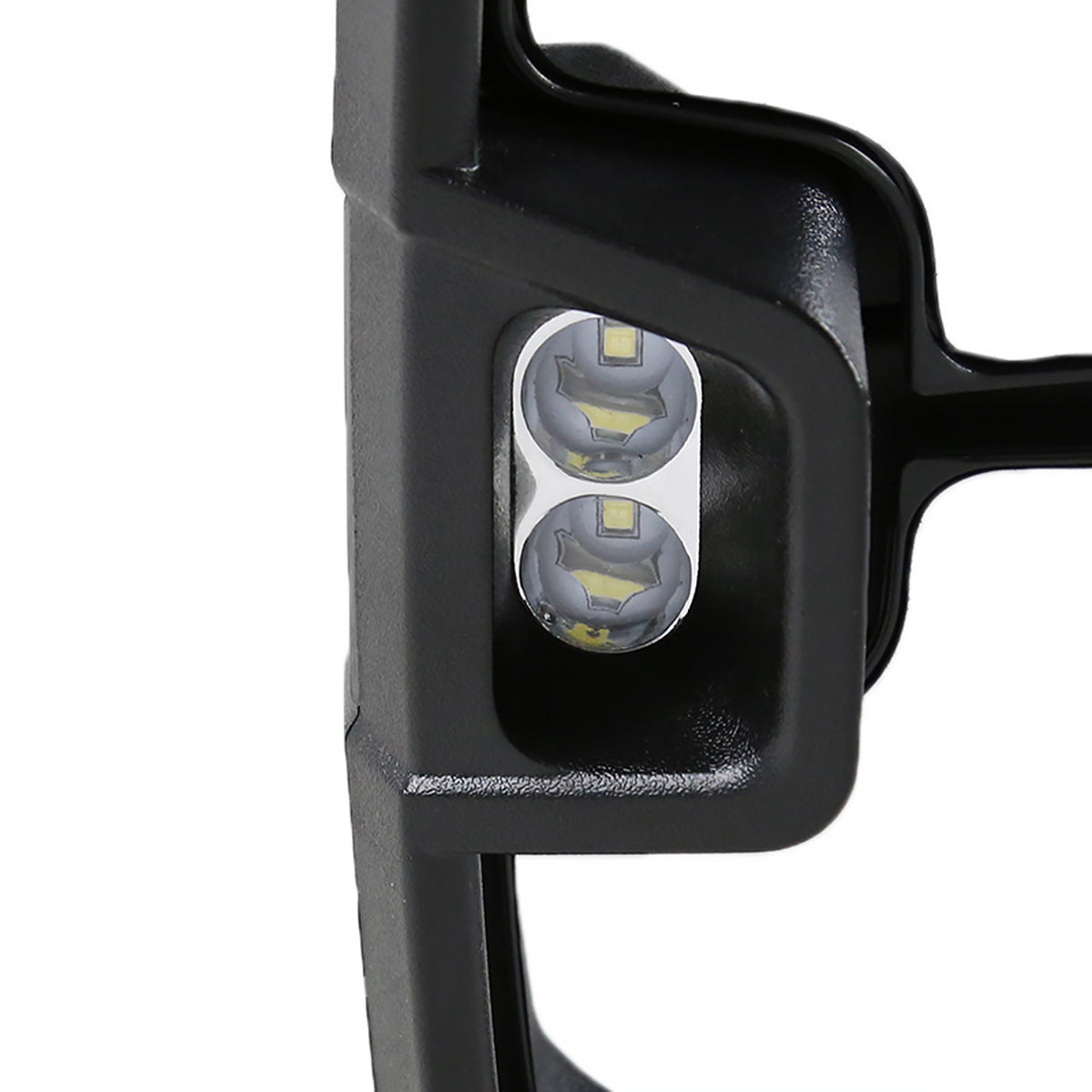 2007-2014 Chevrolet Silverado/Suburban/Avalanche/Tahoe GMC Sierra/Yukon/Yukon XL Power Heated Towing Mirrors w/ Smoked Lens LED Turn Signal & Clearance Lights