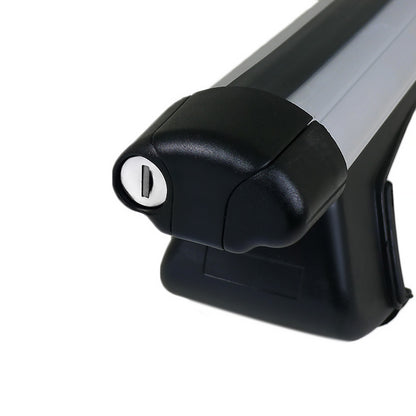 Universal Aluminum Roof Rack Cross Bars w/ 4x Adjustable Clamps