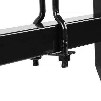 2003-2024 Chevrolet Express/ GMC Savana/ Ford E Series Glossy Black Roof Rack Ladder Rack Bars