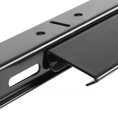 2010-2019 Ford Transit/Nissan NV Glossy Black Steel 3 Bar Roof Ladder Racks