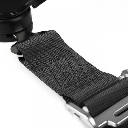 Universal Black 4 Point Quick Release Camlock Racing Seat Belt Safety Harness