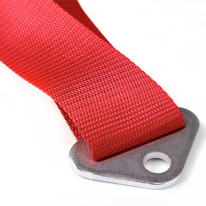 Universal Red 4 Point Quick Release Camlock Racing Seat Belt Safety Harness