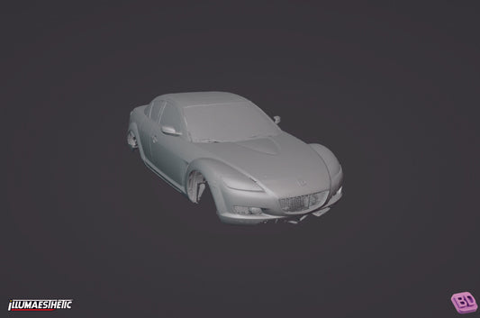 Mazda RX8 (SE3P) 3D Scan (2002-2008)