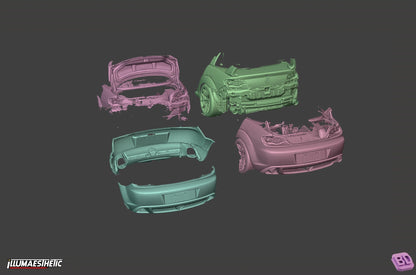 Mazda RX8 (SE3P) 3D Scan (2002-2008)
