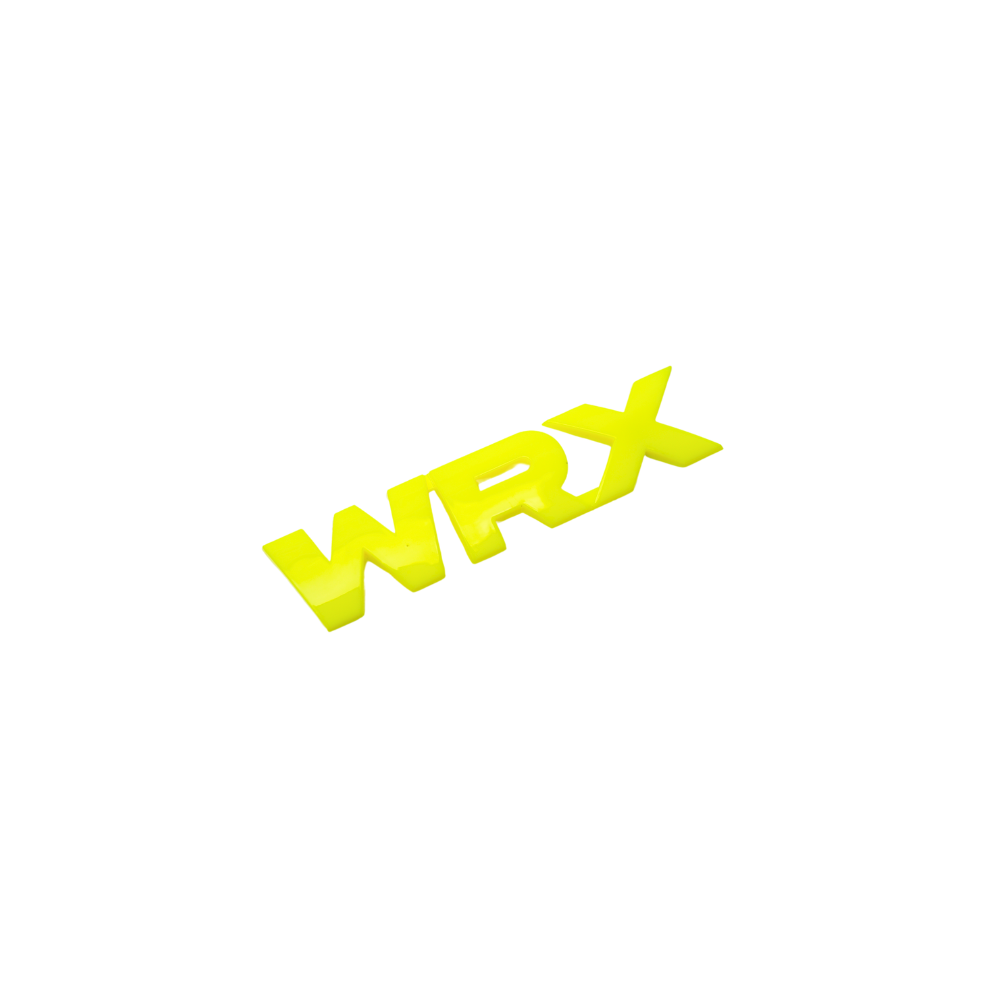 Racing Art WRX Grille Emblem w/ Multiple Color Available [Universal]