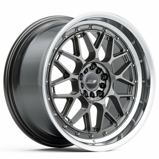 Kansei K14G Roku 18x8.5in / 5x108 BP / 35mm Offset / 63.4mm Bore - Matte Gunmetal