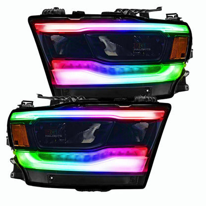 Ram 1500 (Mid-Level Trim) Multicolor DRL Boards (2019-2024)