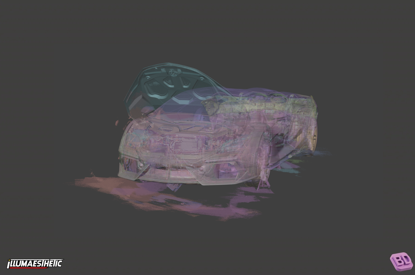 Lamborghini Revuelto 3D Scan (2023+)