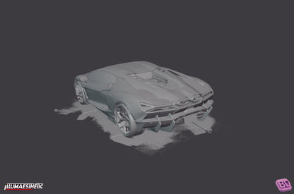 Lamborghini Revuelto 3D Scan (2023+)