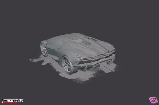 Lamborghini Revuelto 3D Scan (2023+)