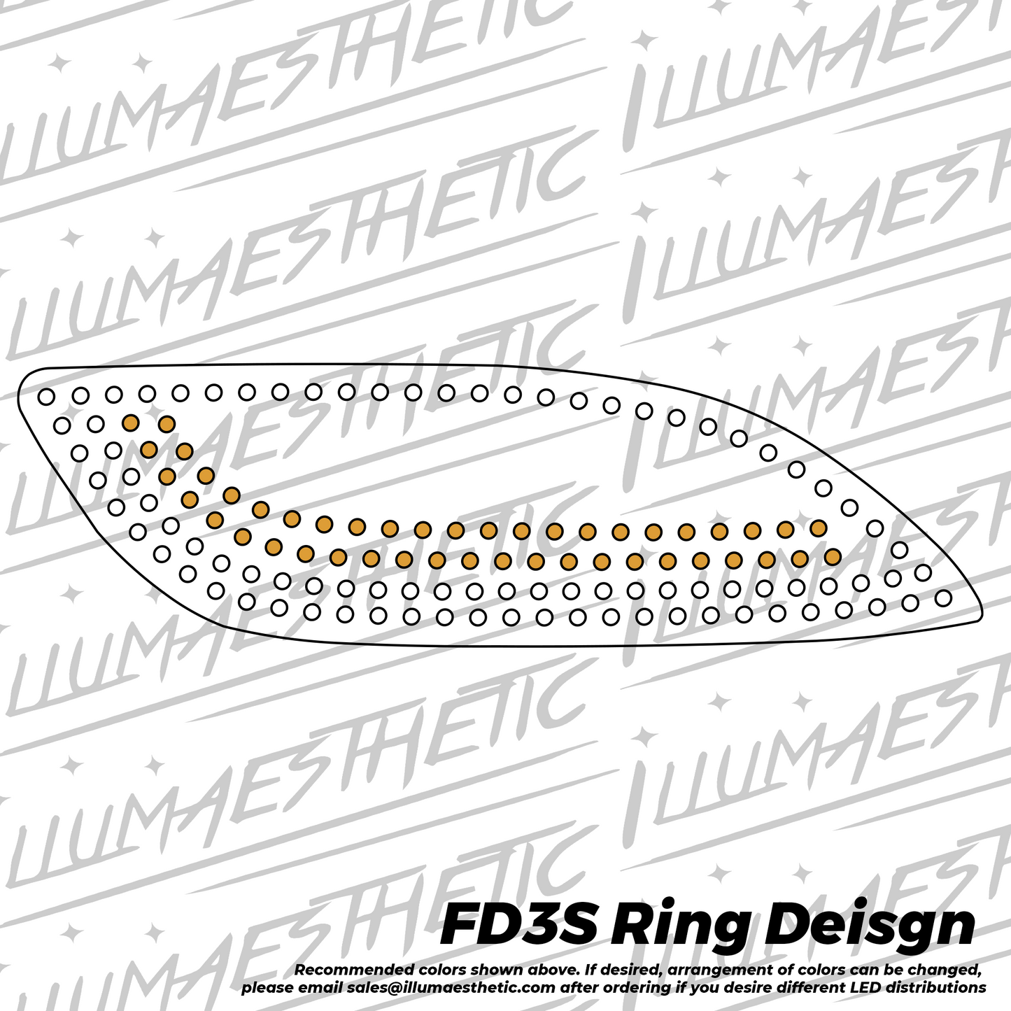 Mazda RX-7 (FD3S) - Complete Corner Marker DIY Kit