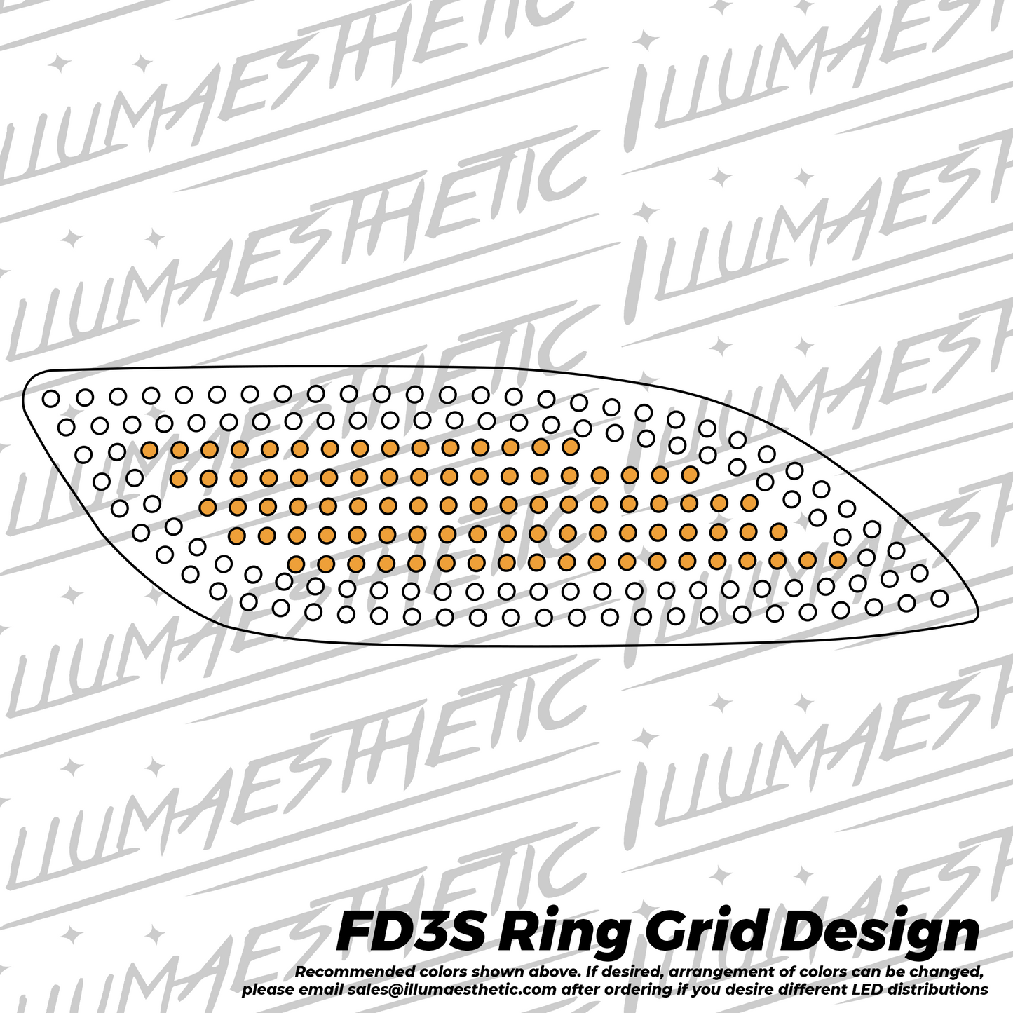 Mazda RX-7 (FD3S) - Complete Corner Marker DIY Kit