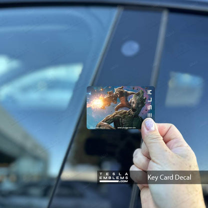 Rocket and Groot | NFC Key Card Wrap