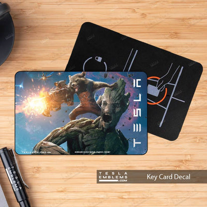 Rocket and Groot | NFC Key Card Wrap
