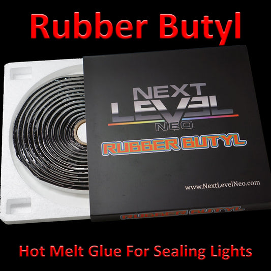 Next Level Neo Black Rubber Butyl Headlight Sealant (1 lb Roll)