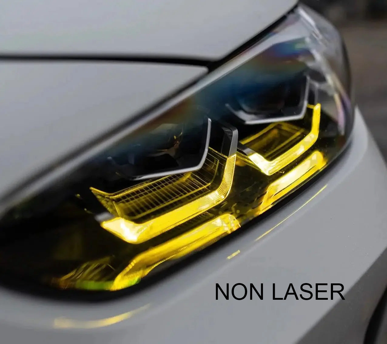 iCBL Yellow CSL Headlight DRL Module - BMW G80 M3 & G82 / G83 M4 Laserlight Daylight Headlight 9851048 9851047