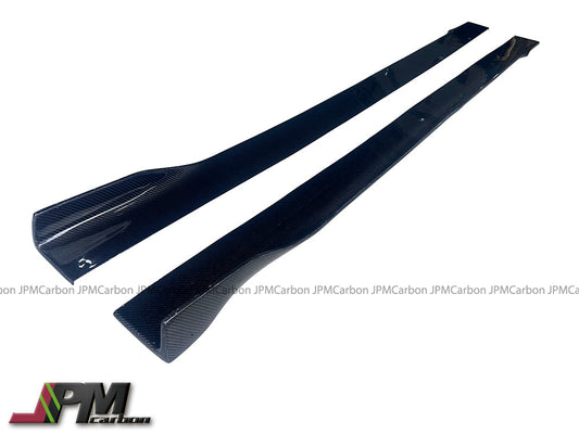 [JPMCarbon] DP Style Carbon Fiber Side Skirt Lips Fits For 2014-2020 Mercedes-Benz W222 Facelift S63 S65 Only