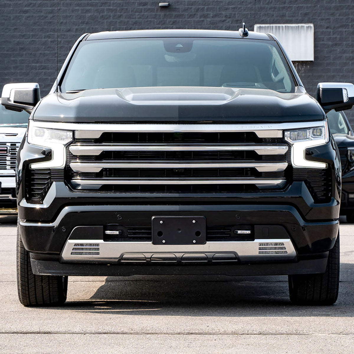 2022-2024 Chevrolet Silverado 1500 Chrome Front Bumper Lower Valance Skid Plate