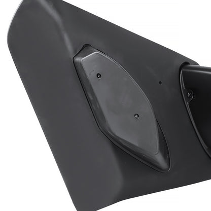 2016-2021 Honda Civic Sedan Black ABS TR Style Rear Spoiler Wing