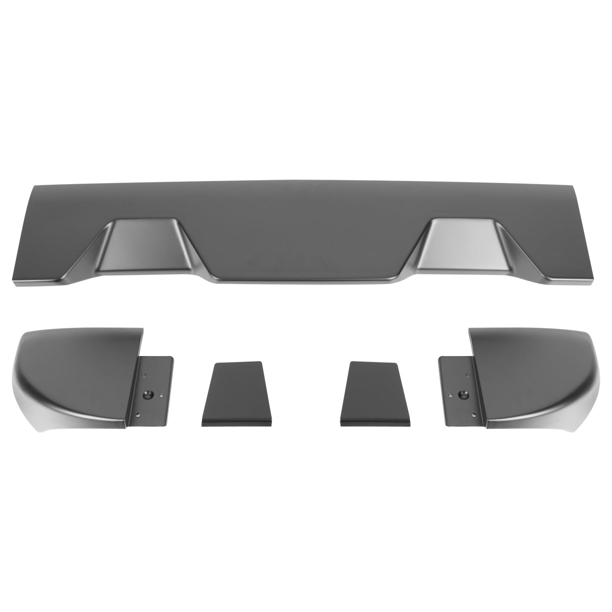 2011-2016 Ford F-250/F-350/F-450 1PC Rear Roof Matte Black Truck Spoiler Wing Kit