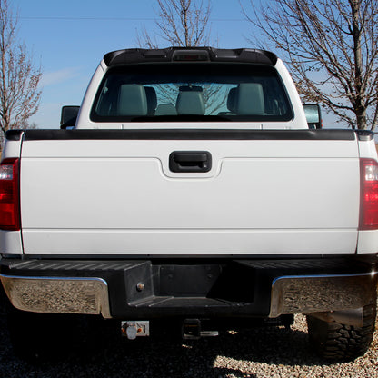 2011-2016 Ford F-250/F-350/F-450 1PC Rear Roof Matte Black Truck Spoiler Wing Kit