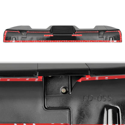2011-2016 Ford F-250/F-350/F-450 1PC Rear Roof Glossy Black Truck Spoiler Wing Kit