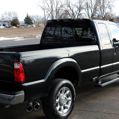 2011-2016 Ford F-250/F-350/F-450 1PC Rear Roof Glossy Black Truck Spoiler Wing Kit