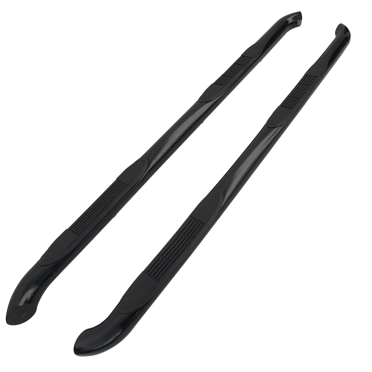 2011-2024 Dodge Durango 4DR 3" Black Stainless Steel Side Step Nerf Bars